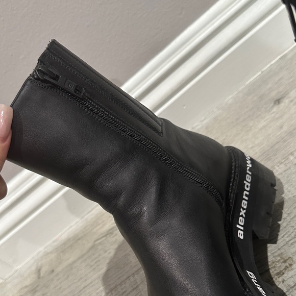 Alexander Wang Black Ankle Boots - Picture 6 of 13